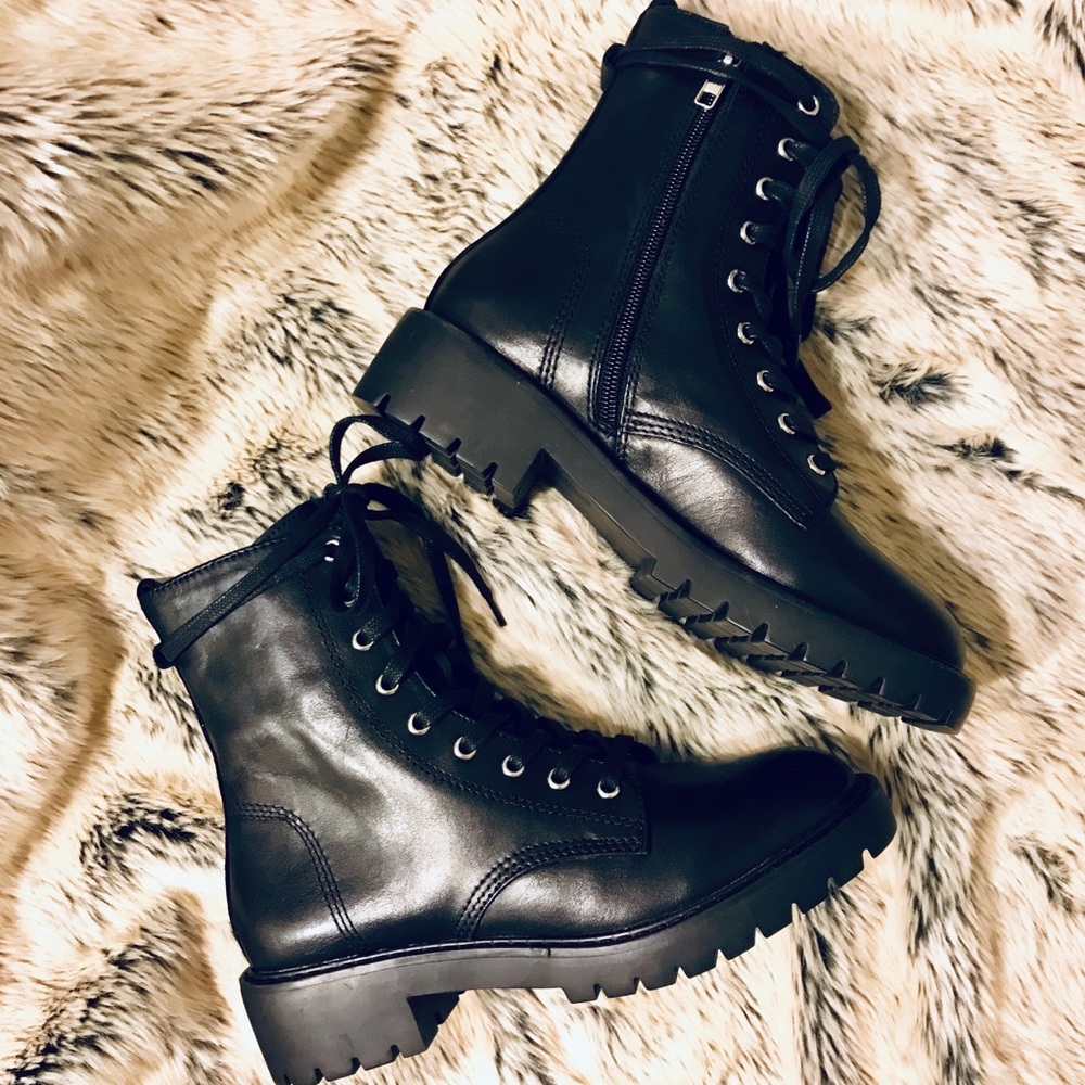 Steve Madden "Grid" Combat Boots